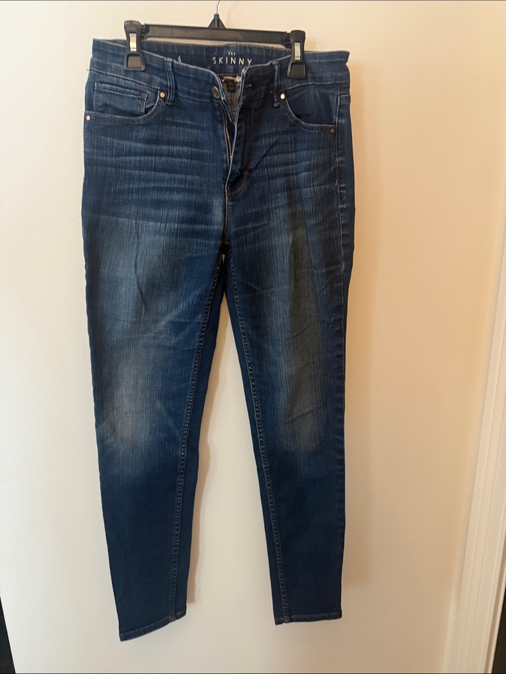 White House Black Market Indigo Skinny Jeans